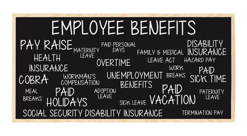benefits, perks, employees, work
